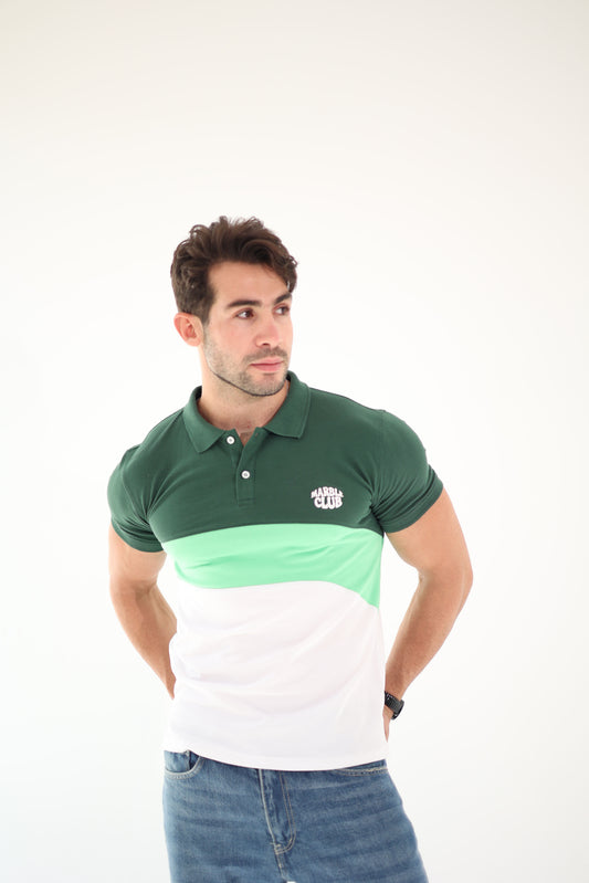 Tri-Color Club Polo