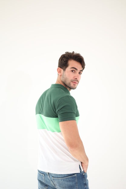 Tri-Color Club Polo