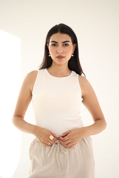White Tank Top