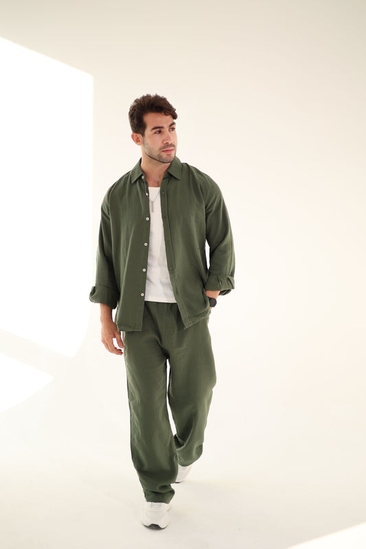 Olive Suit – Men’s
