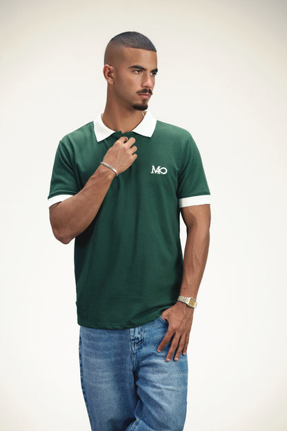 Marble Classic Polo Shirt - Dark Green