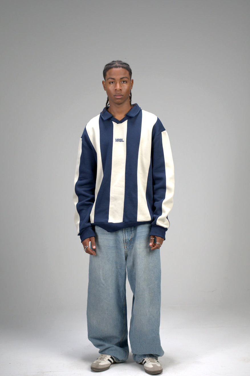 Marble Stripes (navy\Silver)