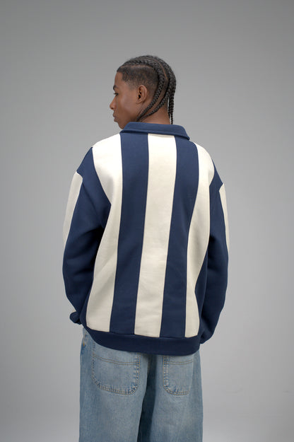 Marble Stripes (navy\Silver)