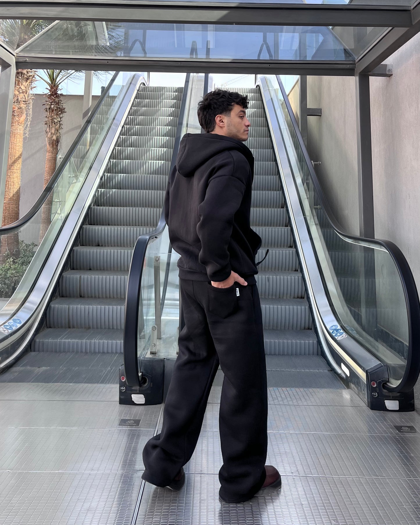 Oversized zip up hoodie