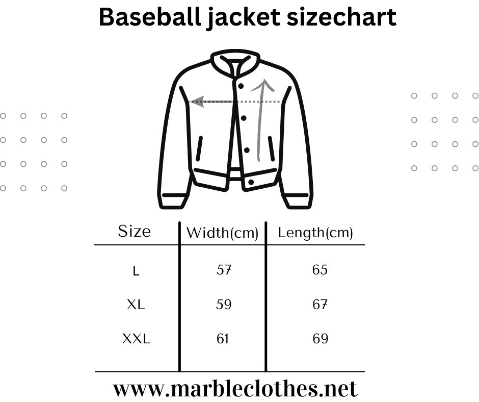 Relaxed baseball jacket