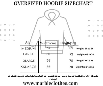 white plain oversized hoodie