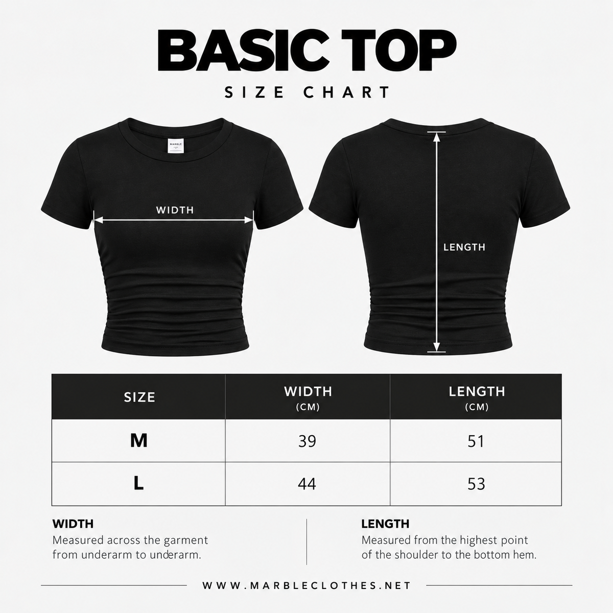 Black basic top