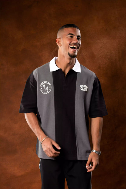 Marble Club Two-Tone Polo