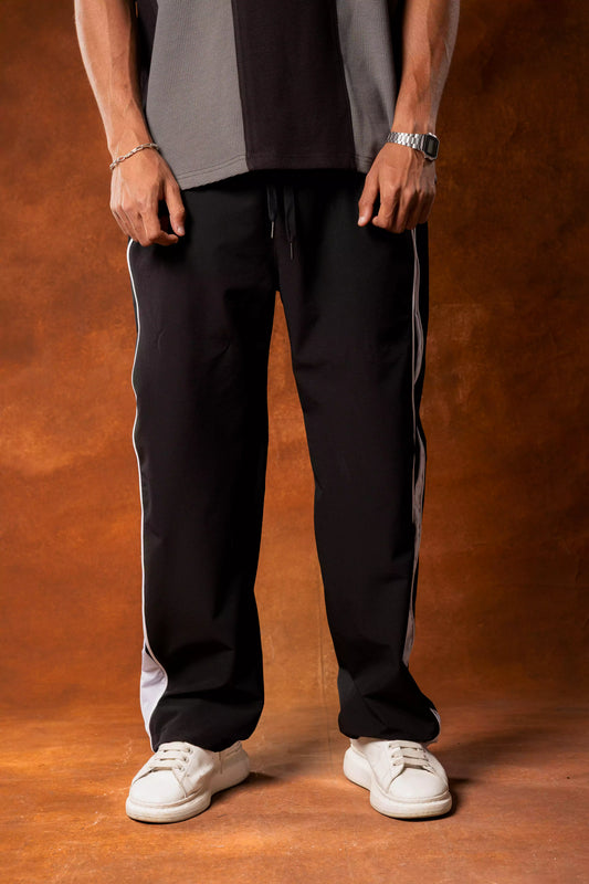 Black wide leg pants