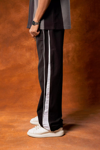 Black wide leg pants