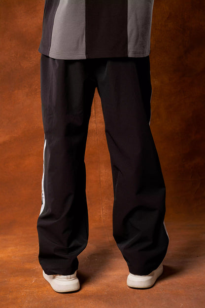 Black wide leg pants