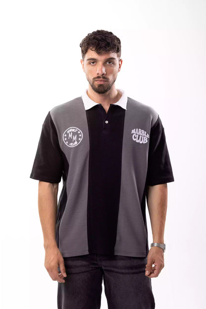 Marble Club Two-Tone Polo