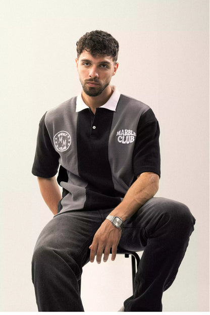 Marble Club Two-Tone Polo