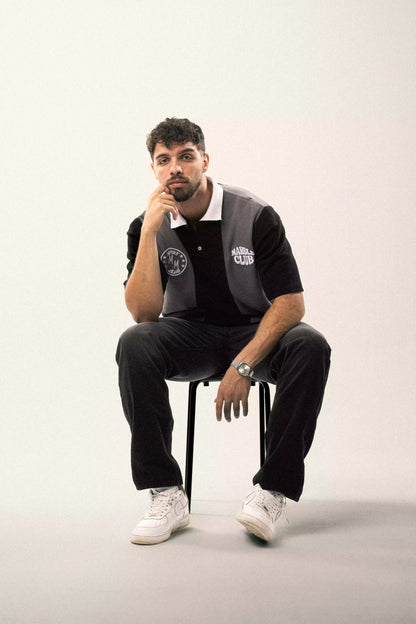 Marble Club Two-Tone Polo