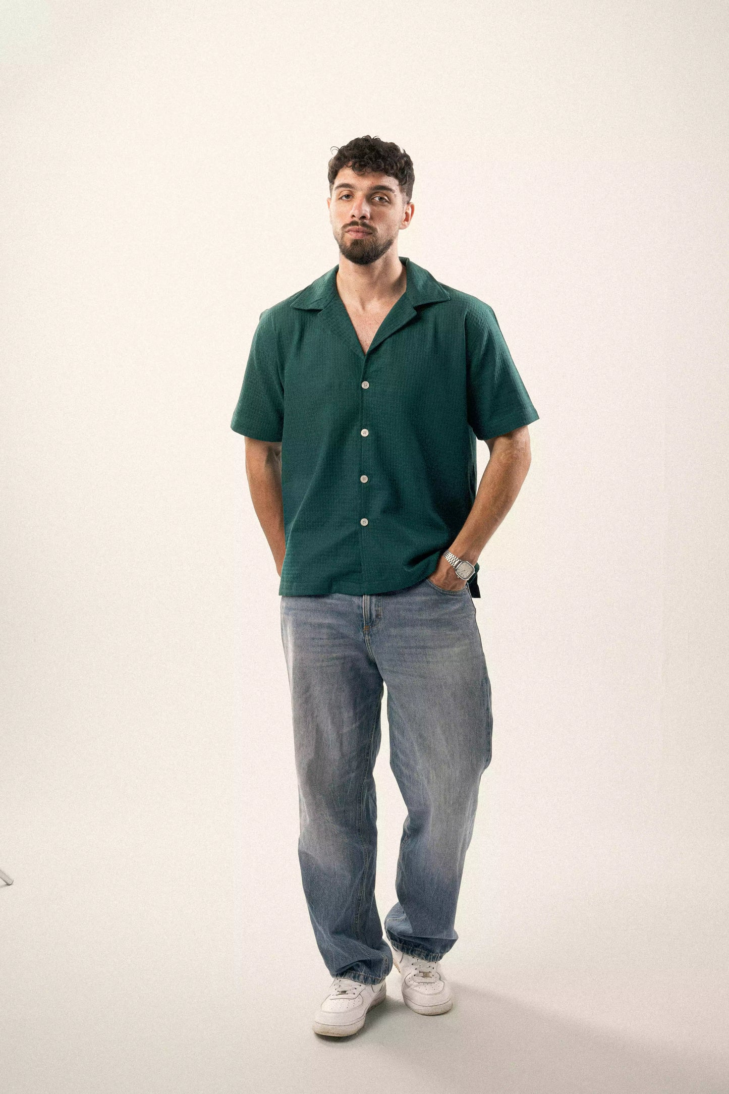 Forest Green Summer Shirt