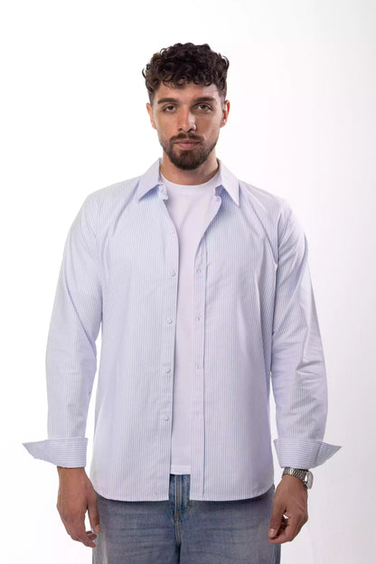 Skyline Stripes Cotton Shirt