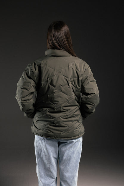 Dark green Puffer Jacket