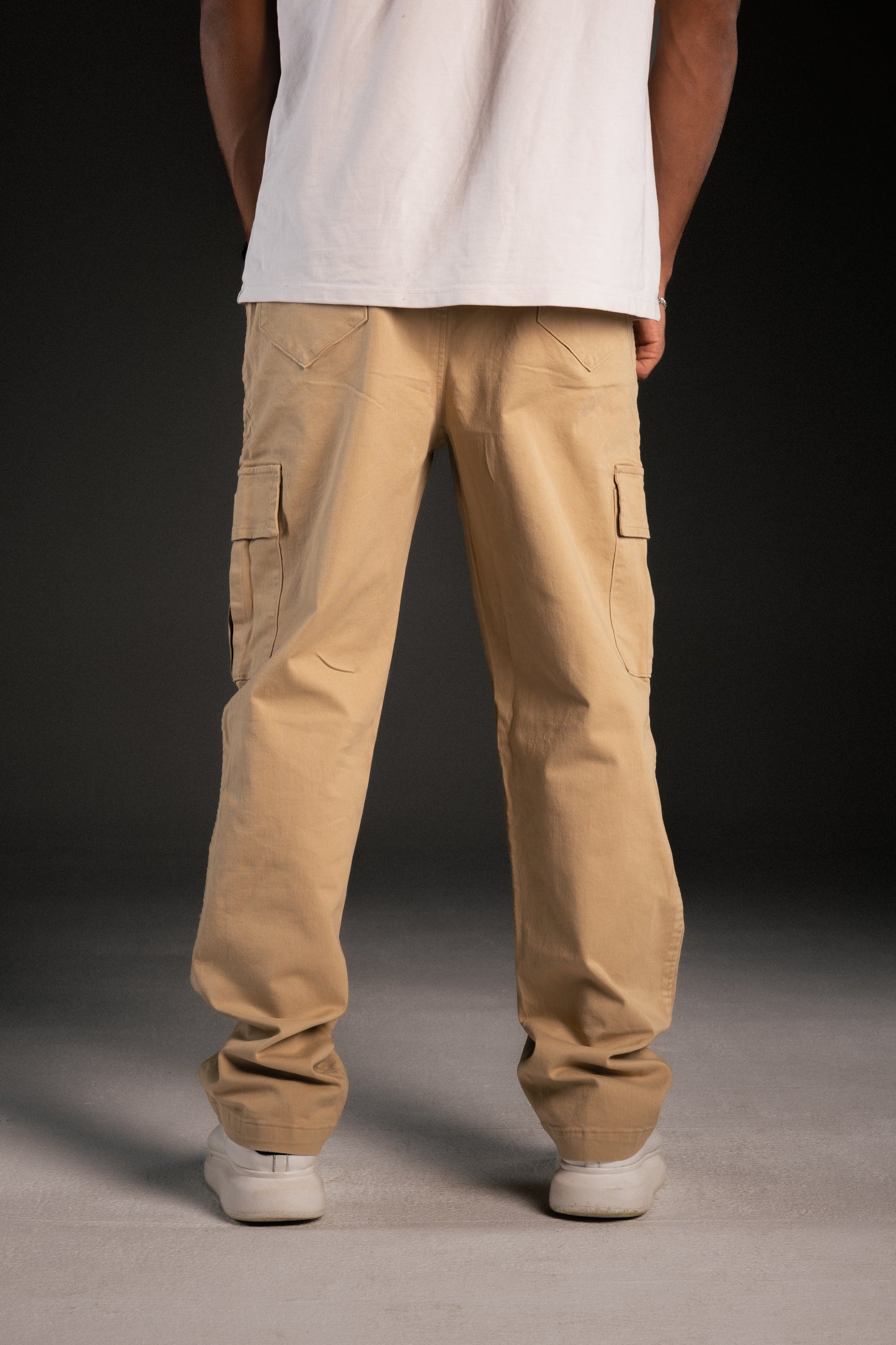 Beige Cargo pants