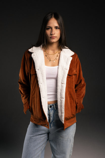 Brown Sherpa Jacket