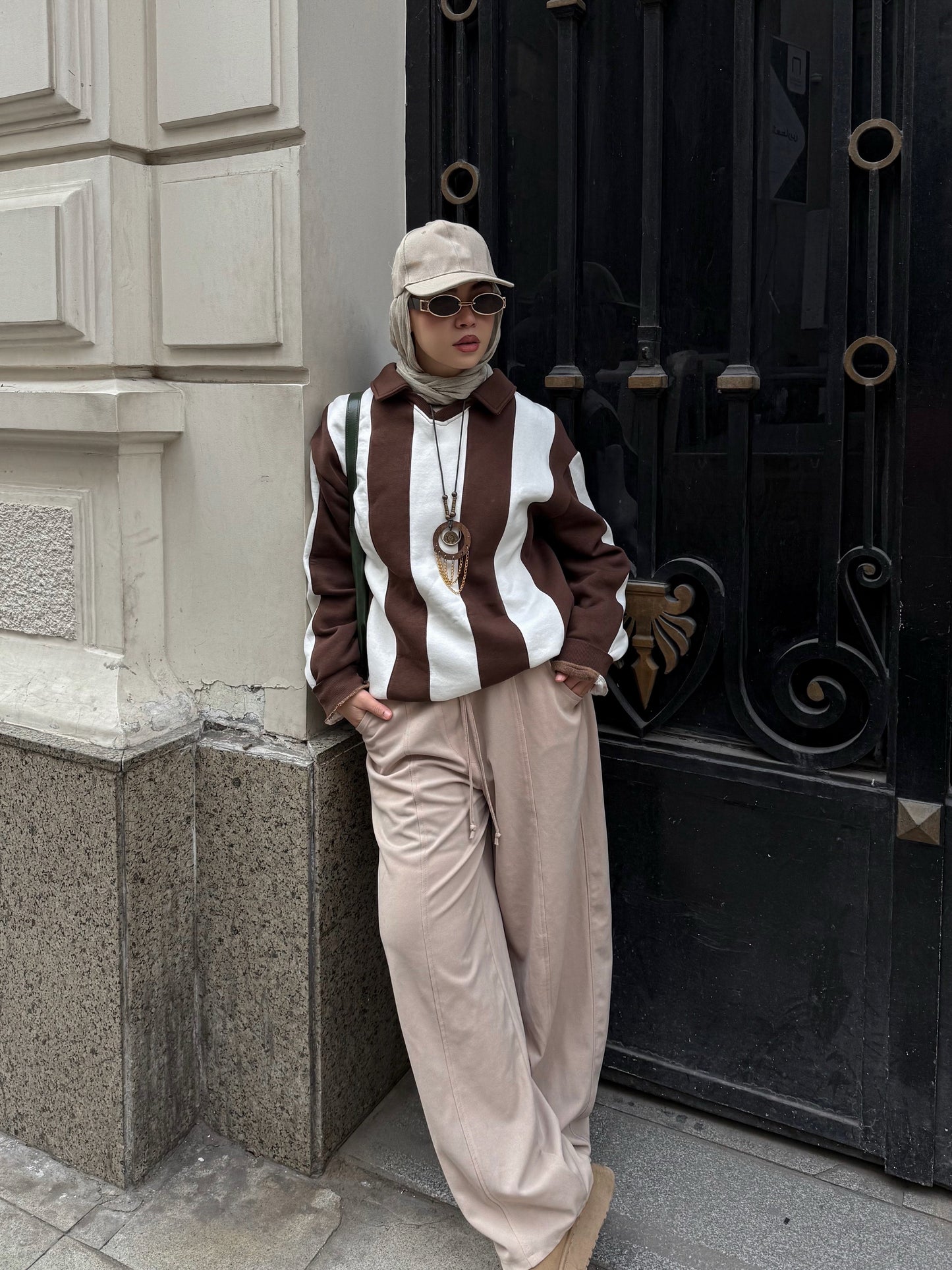 Marble Stripes (Brown\off white)