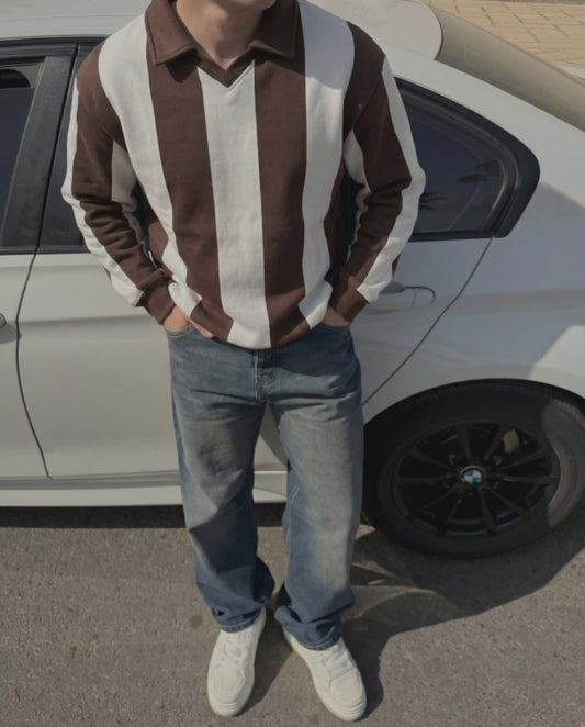 Marble Stripes (Brown\off white)