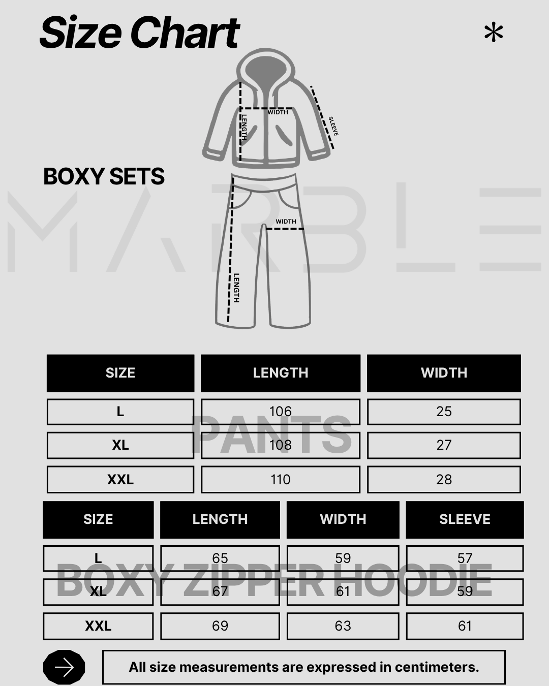 Black Boxy Embroidered Set